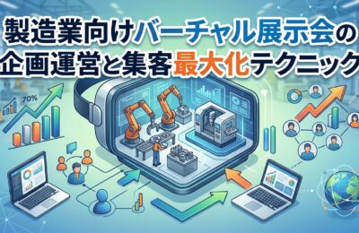 製造業向けバーチャル展示会の企画運営と集客最大化テクニック