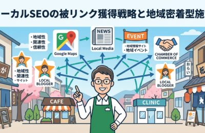 ローカルSEOの被リンク獲得戦略と地域密着型施策