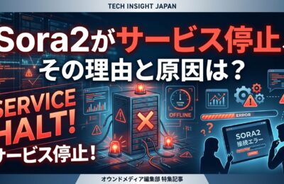 Sora2がサービス停止、その理由と原因は？