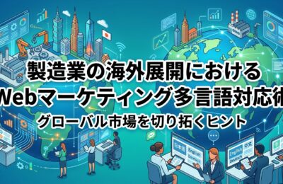 製造業の海外展開におけるWebマーケティング多言語対応術