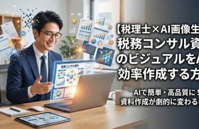 【税理士×AI画像生成】税務コンサル資料のビジュアルをAIで効率作成する方法
