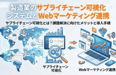 製造業のサプライチェーン可視化システムとWebマーケティング連携