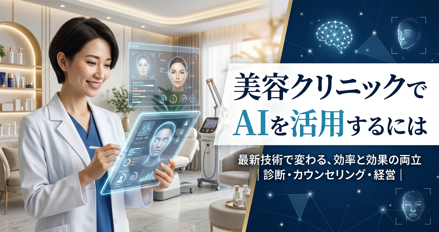 美容クリニックでAIを活用するには