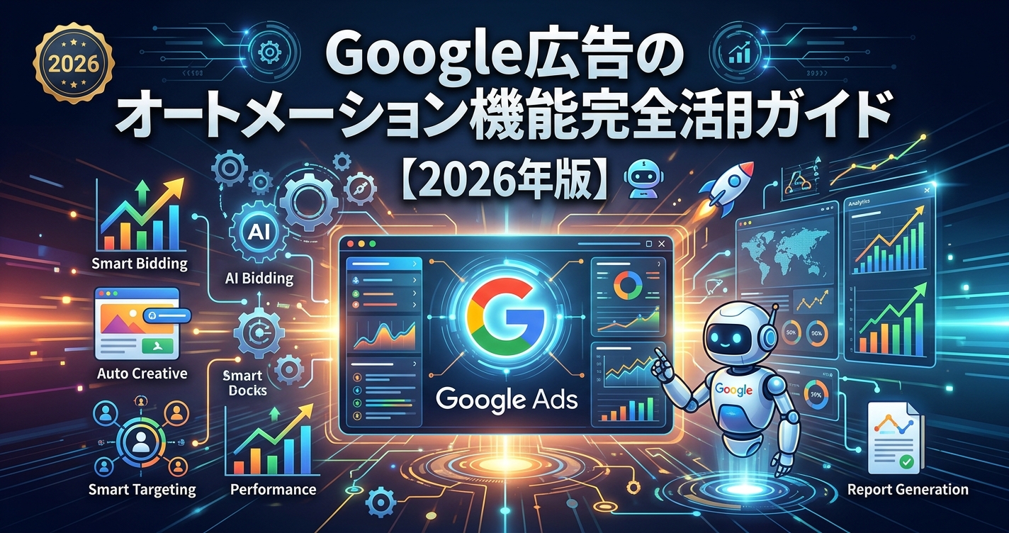 Google広告のオートメーション機能完全活用ガイド【2026年版】
