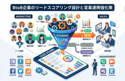 BtoB企業のリードスコアリング設計と営業連携強化策