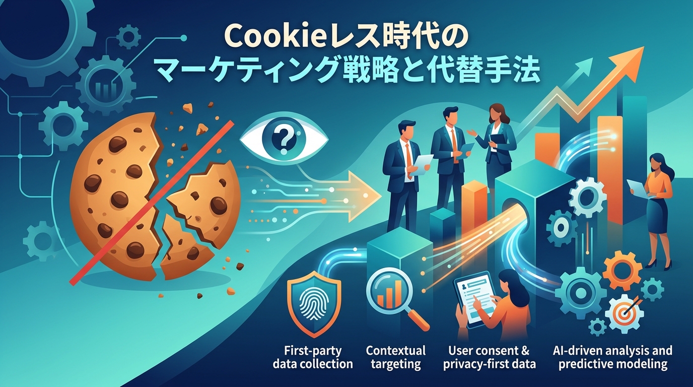 Cookieレス時代のマーケティング戦略と代替手法
