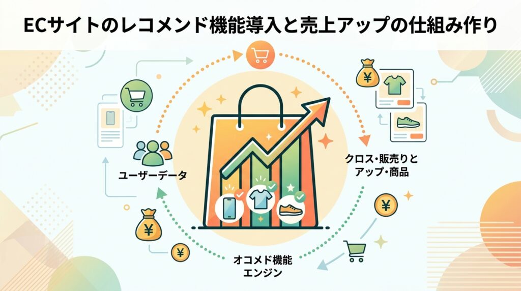 ECサイトのレコメンド機能導入と売上アップの仕組み作り