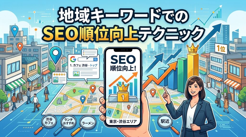 地域キーワードでのSEO順位向上テクニック