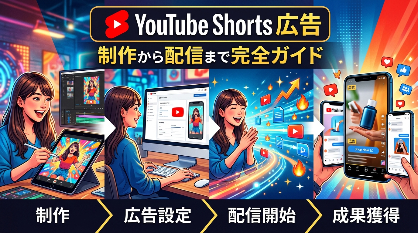 YouTube Shorts広告の制作から配信まで完全ガイド