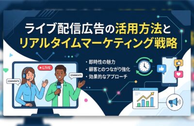 ライブ配信広告の活用方法とリアルタイムマーケティング戦略