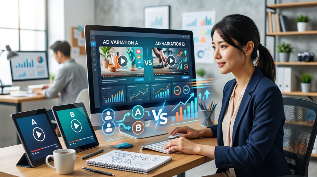 動画広告のA/Bテスト実施方法と効果測定指標
