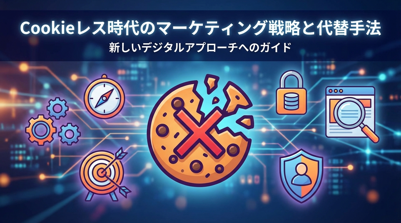 Cookieレス時代のマーケティング戦略と代替手法