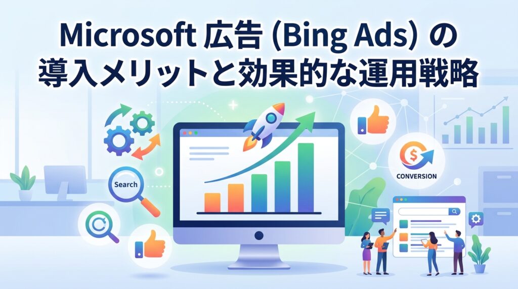 Microsoft広告（Bing Ads）の導入メリットと効果的な運用戦略