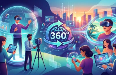 360度動画広告の制作と没入感のあるマーケティング手法