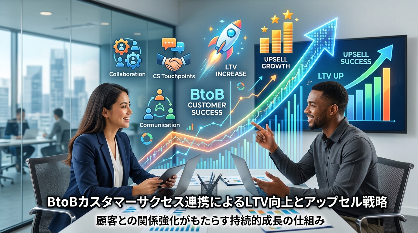 BtoBカスタマーサクセス連携によるLTV向上とアップセル戦略