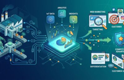 製造業のIoTデータ活用によるWebマーケティング戦略と差別化手法