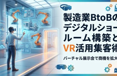 製造業BtoBのデジタルショールーム構築とVR活用集客術