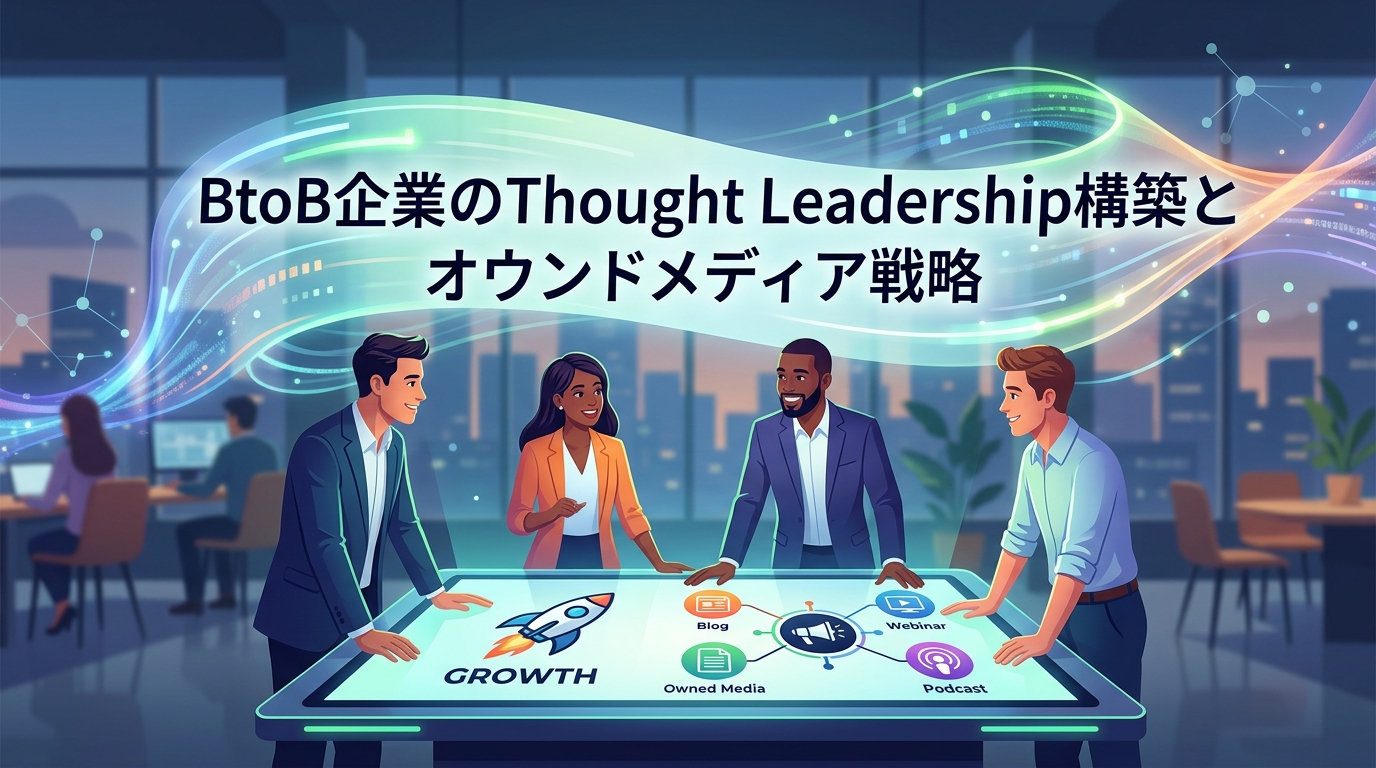 BtoB企業のThought Leadership構築とオウンドメディア戦略