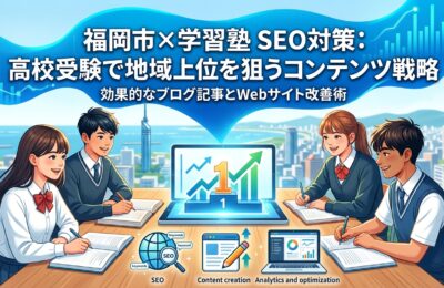 【福岡市×学習塾×SEO対策】高校受験で地域上位を狙うコンテンツ戦略