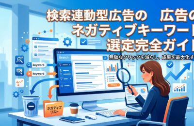 検索連動型広告のネガティブキーワード選定完全ガイド