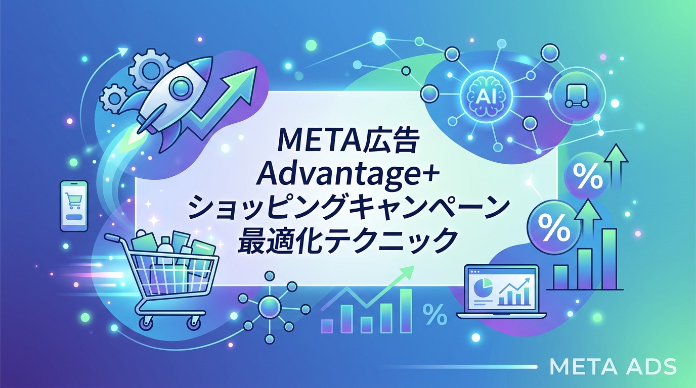 Meta広告のAdvantage+ショッピングキャンペーン最適化テクニック