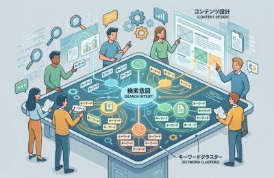 検索意図に基づくキーワードクラスタリング手法とコンテンツ設計