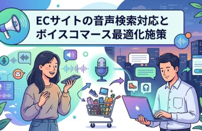 ECサイトの音声検索対応とボイスコマース最適化施策