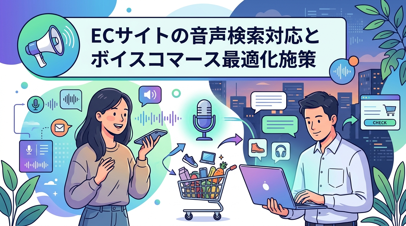 ECサイトの音声検索対応とボイスコマース最適化施策