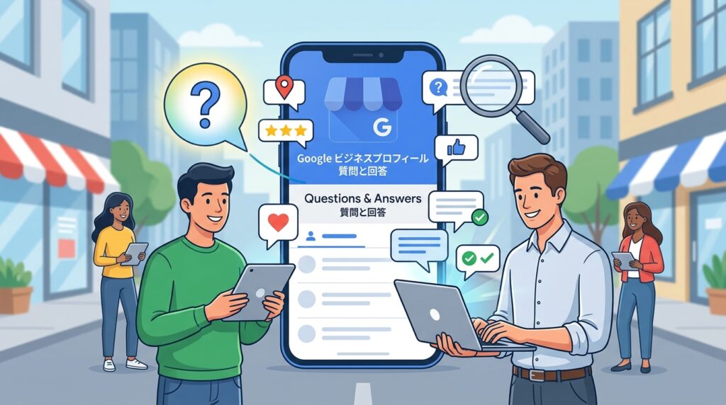 Googleビジネスプロフィールの質問と回答機能活用術