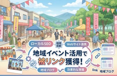 地域イベント活用によるローカルSEOの被リンク獲得術