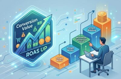 コンバージョン価値最適化とROAS向上のための入札戦略