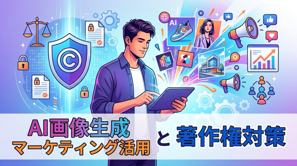 AI画像生成技術のマーケティング活用と著作権対策