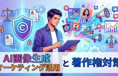 AI画像生成技術のマーケティング活用と著作権対策