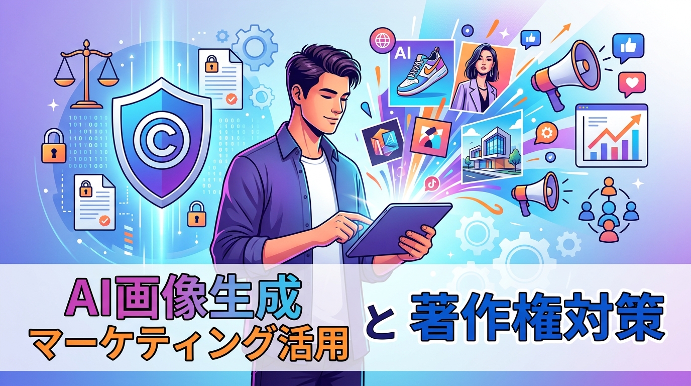 AI画像生成技術のマーケティング活用と著作権対策