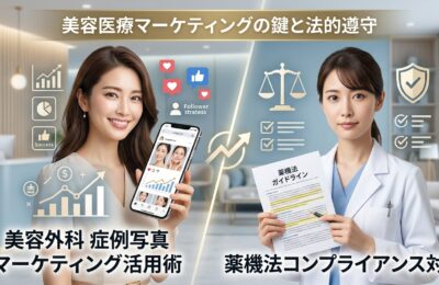 美容外科の症例写真マーケティング活用術と薬機法コンプライアンス対策