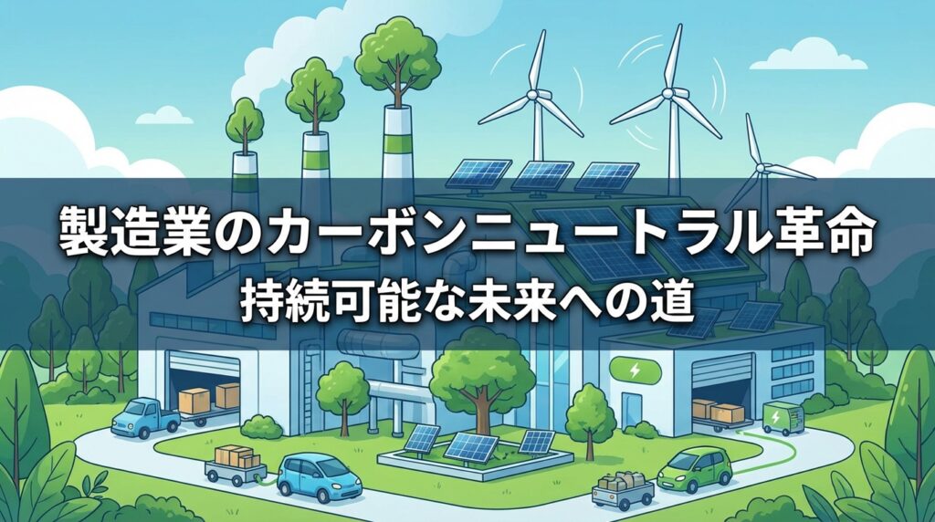 製造業のカーボンニュートラル取組みをアピールするコンテンツマーケティング手法