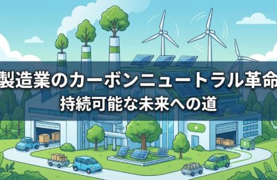 製造業のカーボンニュートラル取組みをアピールするコンテンツマーケティング手法