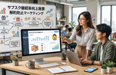 サブスクリプションEC運営の継続率向上施策と解約防止マーケティング戦略