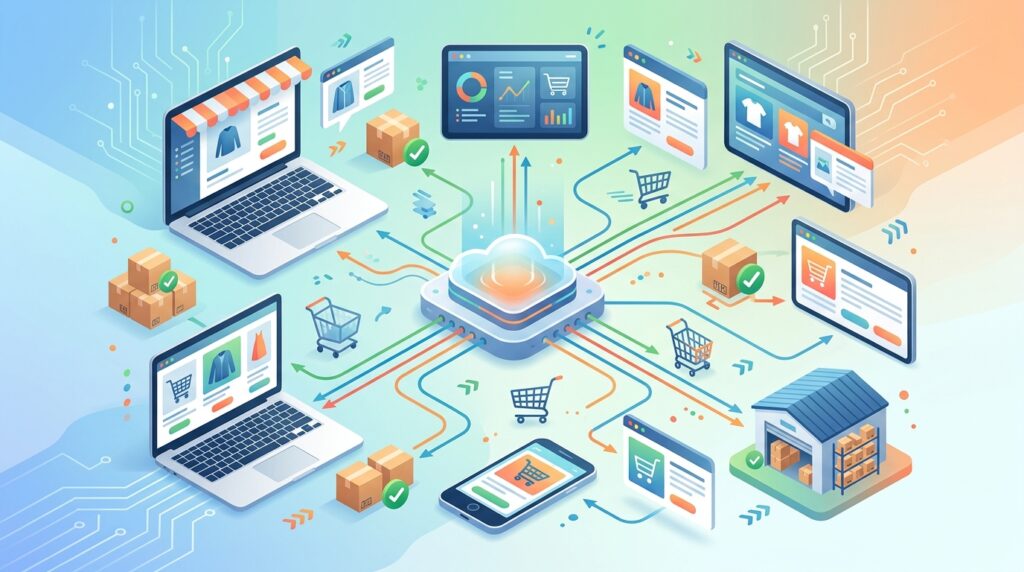 ECサイトの在庫連動広告配信システム構築と効率的な在庫管理手法