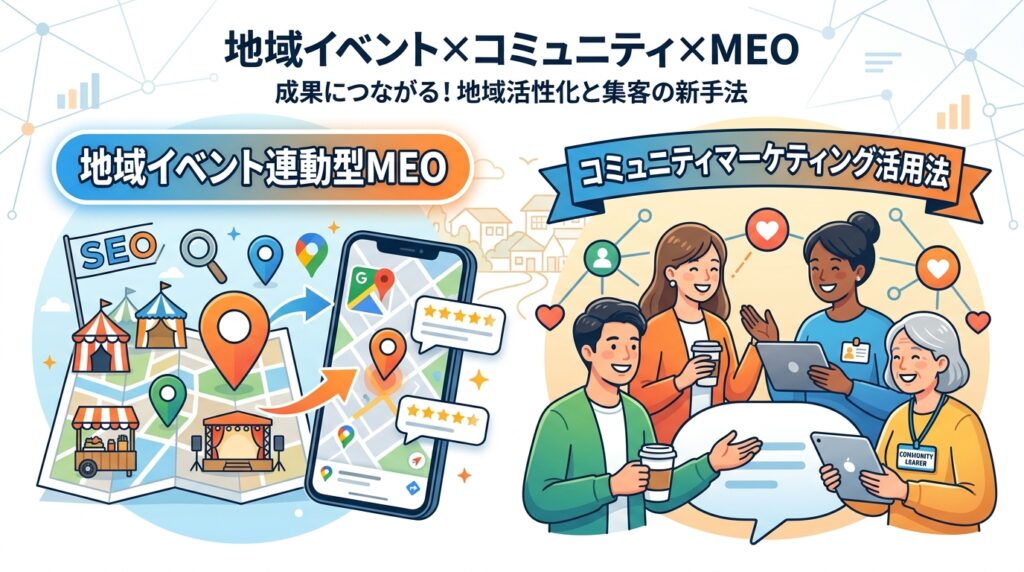 地域イベント連動型MEO施策とコミュニティマーケティング活用法