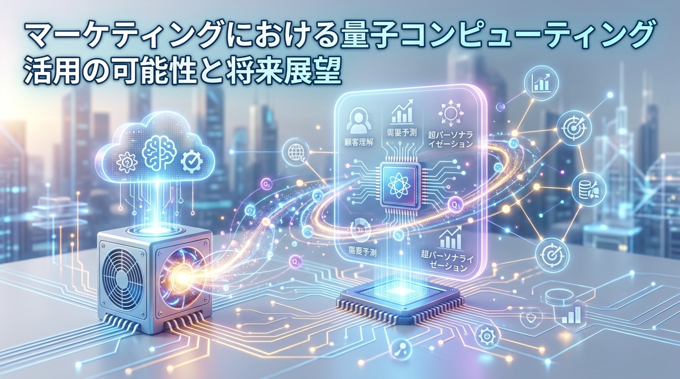 マーケティングにおける量子コンピューティング活用の可能性と将来展望
