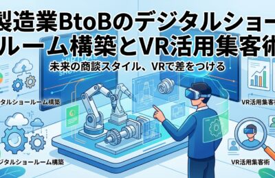 製造業BtoBのデジタルショールーム構築とVR活用集客術