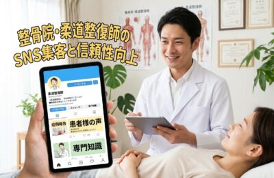 整骨院・柔道整復師のSNS集客と信頼性向上のコンテンツ戦略