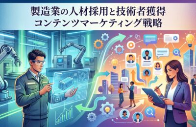 製造業の人材採用サイト制作と技術者獲得のコンテンツマーケティング