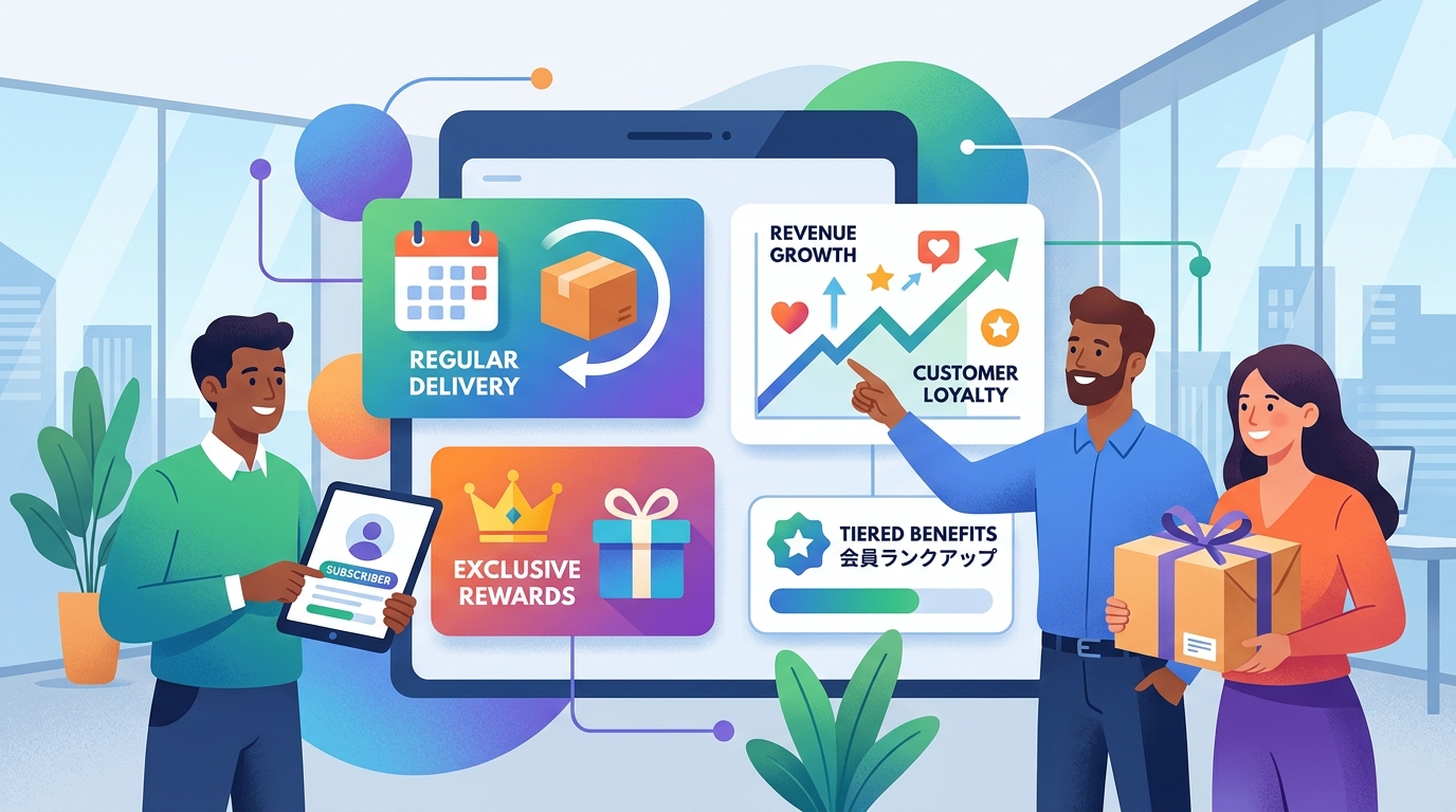 ECサイトのサブスクリプションモデル導入と継続率向上施策