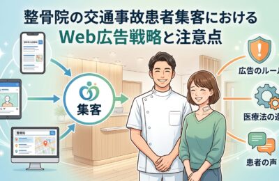 整骨院の交通事故患者集客におけるWeb広告戦略と注意点