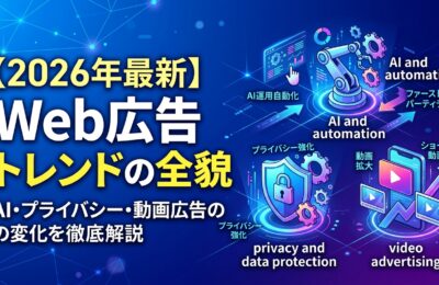 【2026年最新】Web広告トレンドの全貌｜AI・プライバシー・動画広告の変化を徹底解説