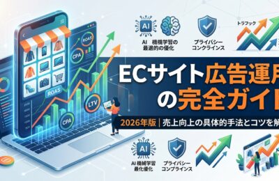 ECサイト広告運用の完全ガイド2026年版｜売上向上の具体的手法とコツを解説