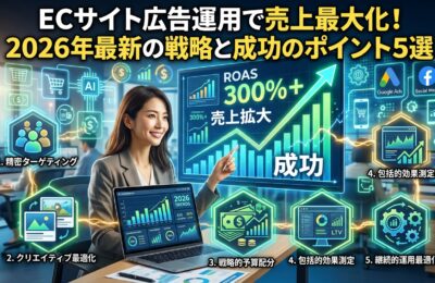 ECサイト広告運用で売上最大化！2026年最新の戦略と成功のポイント5選