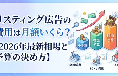 リスティング広告の費用は月額いくら？【2026年最新相場と予算の決め方】